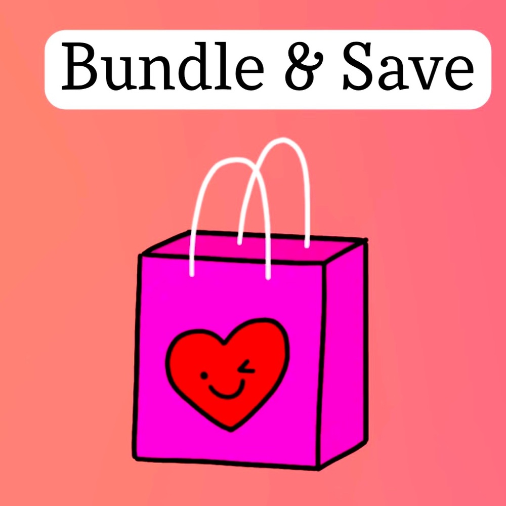 BUNDLE TWO or MORE ITEMS🛍🛍  AND SAVE✨